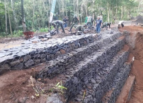 Mengenal Kawat Bronjong Fungsi  Kegunaannya Sulawesi Tengah